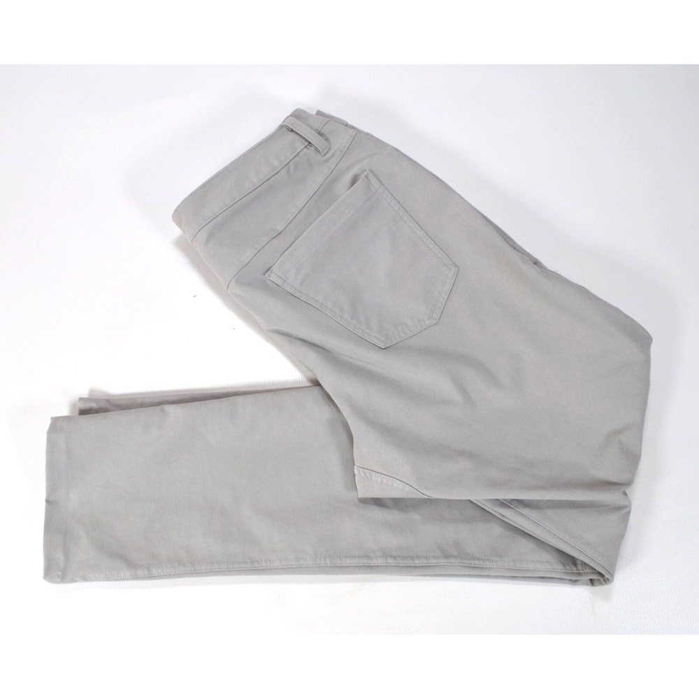 Lululemon Utilitech Heavy Canvas‎ Pants Lt Gray  Men's 34 Inseam 33"
